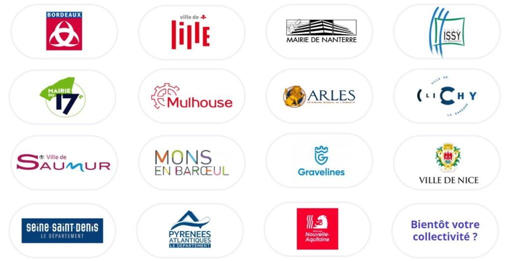 logos des collectivités