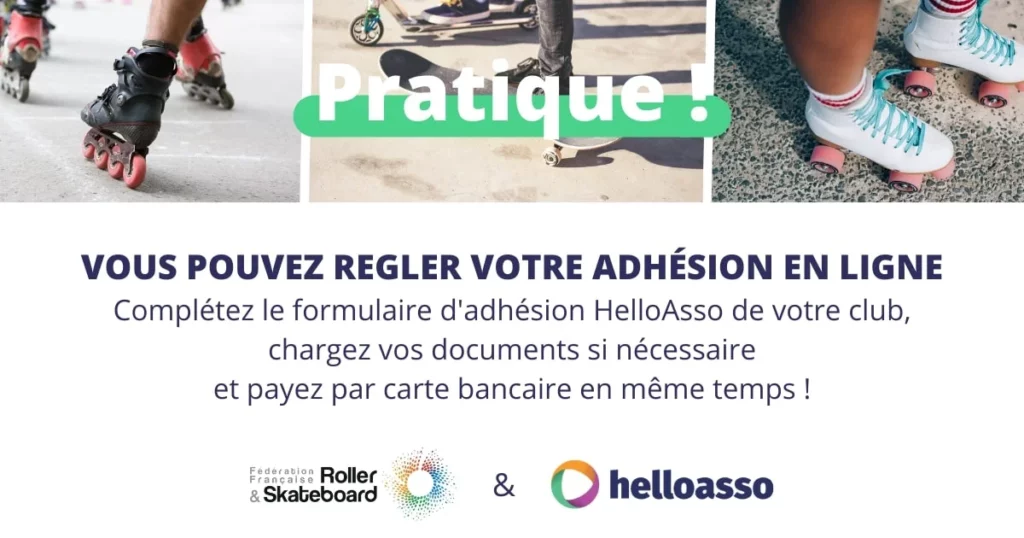 Visuel FFRS & HelloAsso